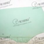 RH REAR DOOR GLASS GREEN 2 HOLES